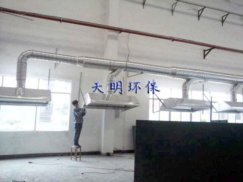 有機(jī)廢氣處理,催化燃燒,廢氣處理 室內(nèi)風(fēng)管